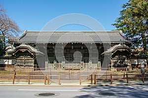 Kuromon Black gate, Ueno, Taito ward, Tokyo, Japan