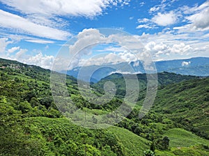 Kurseong Deck view mountains nature blue sky
