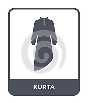 kurta icon in trendy design style. kurta icon isolated on white background. kurta vector icon simple and modern flat symbol for