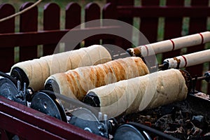 Kurtos Kolacs (KÃ¼rtÅ‘skalÃ¡cs). Traditional Hungarian cake, baked with sugar, honey and nuts