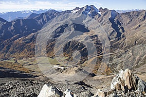 Kurzras Maso Corto - the ski resort Val Senales Glacier Schnalstaler Gletscher