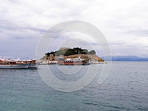 Kusadasi harbor, Aegean coast of Turkey.