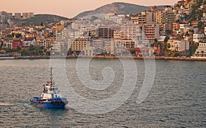 Kusadasi, Turkey at dawn photo