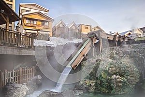 Kusatsu Onsen is one of Japan most famous hot spring