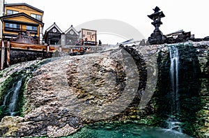 Kusatsu thermal spring in Gunma