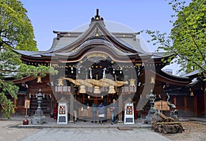 Kushida Shrine, Fukuoka city, Japan.