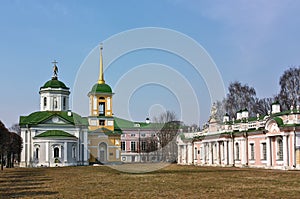 Kuskovo Church and Bell Tower, Moscow