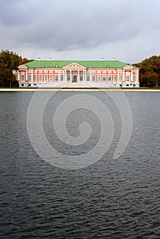 Kuskovo park in Moscow. Palace 1769-75