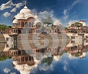 Kusum Sarovar in Mathura Uttar-Pradesh, India.