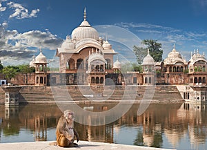 Kusum Sarovar in Mathura Uttar-Pradesh, India.