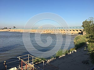 The Kut Barrage is a barrage on the Tigris river