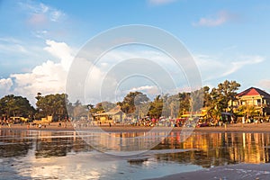 Kuta beach in Seminyak