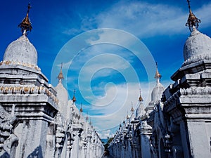 Kuthodaw Pagoda Mandalay, Myanmar