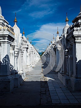 Kuthodaw Pagoda Mandalay, Myanmar