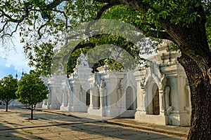 Kuthodaw Pagoda in Mandalay, Myanmar