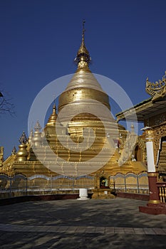 Kuthodaw Pagoda, Mandalay, Myanmar