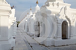 Kuthodaw Pagoda Mandalay Myanmar