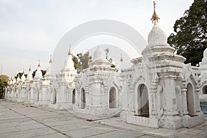 Kuthodaw Pagoda Mandalay Myanmar