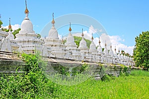 Kuthodaw Pagoda, Mandalay, Myanmar