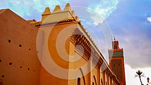 Kutubiyya Mosque or Koutoubia Mosque is the largest mosque in Marrakesh, Morocco
