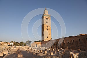 Kutubiyya Mosque in Marrakesh, Morocco