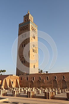 Kutubiyya Mosque in Marrakesh, Morocco