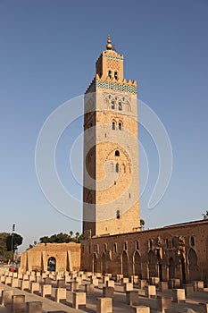 Kutubiyya Mosque in Marrakesh, Morocco