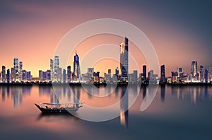 Kuwait City skyline photo