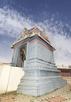 Kuzhanthai Velappar Temple Architecture at village Poombarai, In