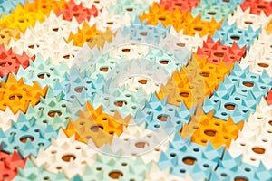 Kuznetsov applicator - multi-colored needles close-up
