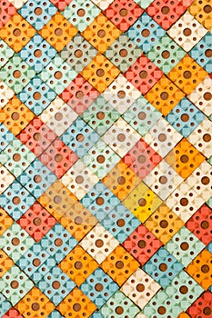 Kuznetsov applicator - multi-colored needles close-up