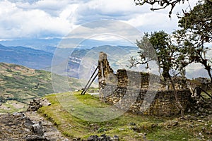 KuÃ©lap or CuÃ©lap is a walled settlement  built by the Chachapoyas culture