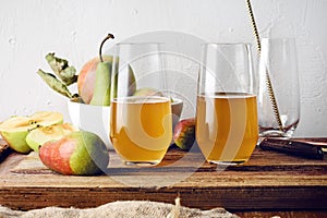 Kvass apple and pear drink