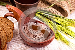 Kvass still-life