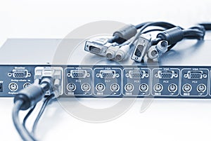 KVM Switch and Cables