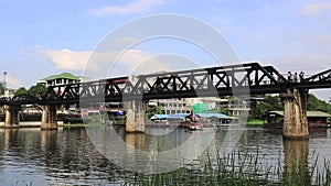 Kwai river bridge, Kanchanaburi