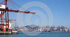 Kwai Tsing Container Terminals in Hong Kong photo