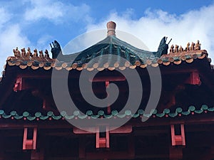 Kwai Yi Ting, Pavilion of Happiness in Spring on Kauai Island, Hawaii.