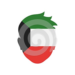 Kwait icon vector sign and symbol isolated on white background