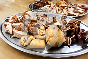 Kway Chap is popular Chinese food in Malaysia, Singapore, Thailand