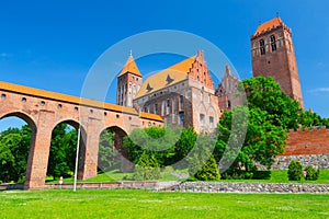 Kwidzyn castle and cathedral