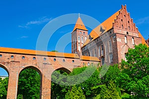 Kwidzyn castle and cathedral