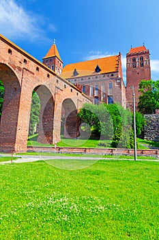 Kwidzyn castle and cathedral