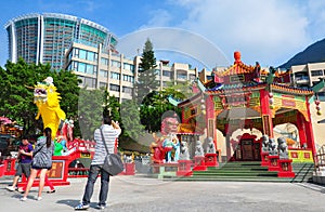 Kwun yam shrine, hong kong