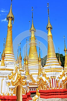 Kyauk Phyu Gyi Pagoda, Nyaungshwe, Myanmar