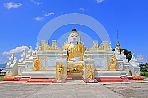 Kyauk Phyu Gyi Pagoda, Nyaungshwe, Myanmar photo