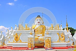 Kyauk Phyu Gyi Pagoda, Nyaungshwe, Myanmar photo