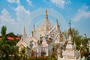 Kyauk Taw Gyee pagoda, Mandalay, Myanmar photo