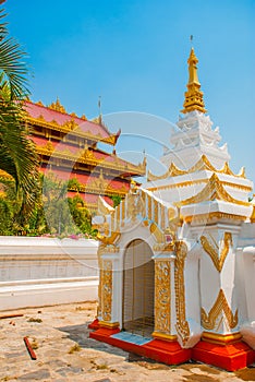 Kyauk Taw Gyee pagoda, Mandalay, Myanmar photo