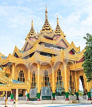 Kyauk Taw Gyi pagoda in Myanmar